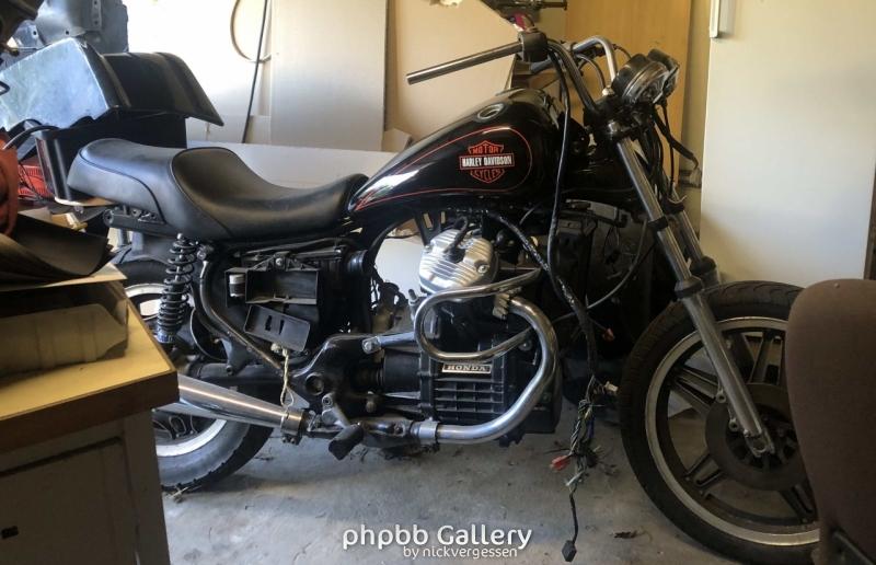 CX réservoir Harley