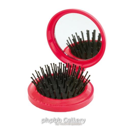 Brosse avec miroir