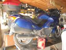 mes motos aujourd'hui, honda deauville 650 mod 2004